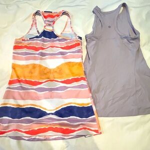 Lululemon/ athleta bundle  of 2 tanks/ 2 leggings